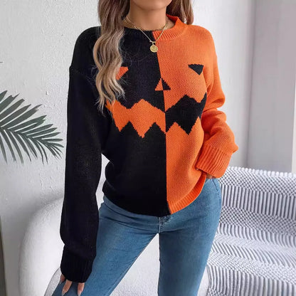 Pull à capuche à manches longues pour femme